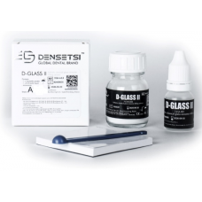  D-GLASS II  стеклоиономерный  цемент химического отверждения 15г, 8мл, Германия